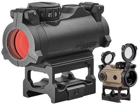 SIG Sauer ROMEO-MSR Compact 1x20mm Dot Sight w/ 2MOA Reticle (Color: Black / Red Reticle)