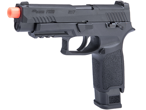 Evike.com Exclusive SIG Sauer ProForce P320 M17 MHS Airsoft GBB Pistol (Color: Black / Green Gas / Precision Package)