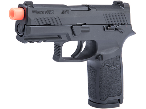 Evike.com Exclusive SIG Sauer ProForce P320 M18 MHS Airsoft GBB Pistol (Model: Black / Green Gas / Gun Only)