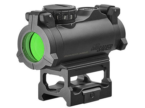 SIG SAUER Romeo-MSR 1x20 Compact Dot Sight (Model: Green Dot)