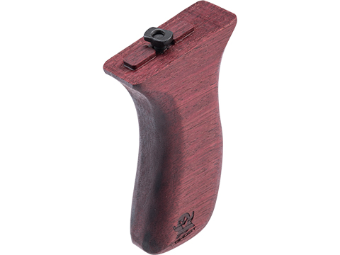 Simple Airsoft X Ghost Collection Street Sweeper Exotic Wood M-LOK Vertical Grip (Model: Purple Heart)