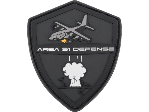 Evike.com Area 51 Defense PVC Morale Shield Patch