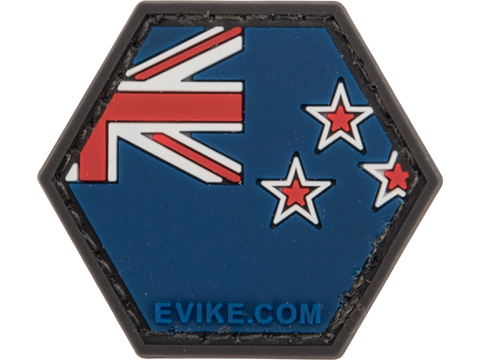 Operator Profile PVC Hex Patch Flag Series (Model: New Zealand)