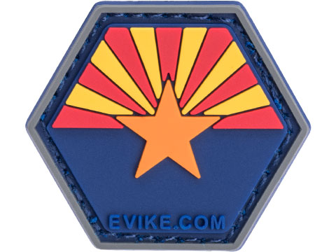 Operator Profile PVC Hex Patch State Flag Series (Model: Arizona)