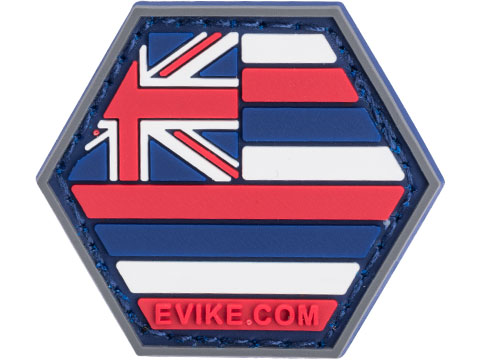 Operator Profile PVC Hex Patch State Flag Series (Model: Hawaii)