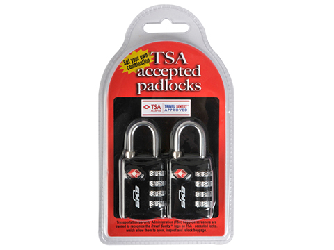 SKB TSA Combination Padlocks (Set of 2)
