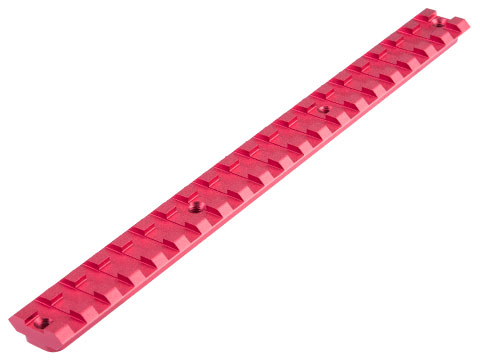 Slong Airsoft Modular Picatinny RIS Segment for Slong M4 BGD Airsoft AEG Rifles (Color: Red)