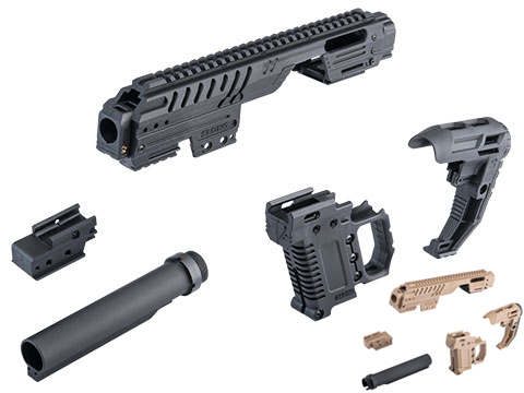 Slong Airsoft MPG-G Carbine Conversion Kit for GLOCK Series Gas Blowback Airsoft Pistols 