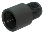 Matrix CNC 14mm Negative (-) to 14mm Positive (+) Flashhider / Barrel Adapter for Airsoft AEG