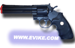 UHC Cobra Spring Revolver (Length: 6 / Black with Black Grips)