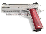 z Marushin M1911-A1 TRP 8mm Blowback- Satinet Silver ( Ruby Maicarta ).