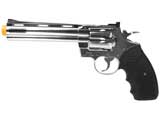 z SoftAir Licensed Colt Python Gas Revolver w/ Trade Mark - 6 Barrel (Silver)
