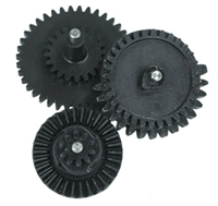 Guarder Reinforced Flat Spur Steel Gear Set for TM AEG II/III Original Type.