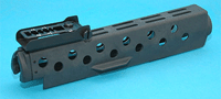 G&P M203 Style Handguard For M16 Series Airsoft AEG - Long (Color: Black)