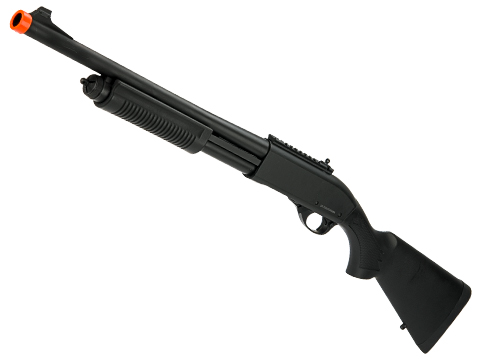 Bone Yard - Golden Eagle M870 Gas Powered 3/6 Shot Pump Action Full Metal Airsoft Shotgun (Store Display, Non-Working Or Refurbished Models)