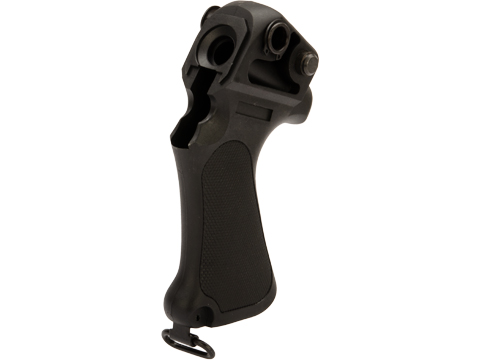 S&T Nylon Fiber Pistol Grip for Airsoft M870 Shotguns (Color: Black)