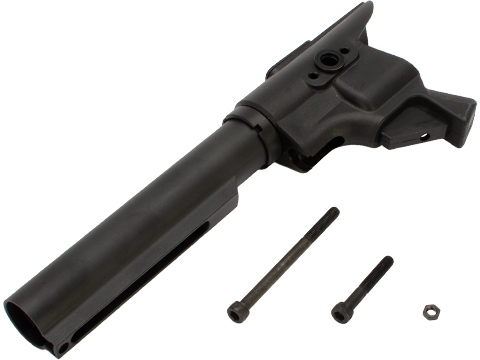 S&T Nylon Fiber Stock Tube Adapter for Airsoft M870 Shotguns (Color: Black)