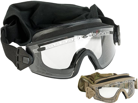 Smith Optics Elite LOPRO Regulator Goggles with Clear & Gray Lenses (Color: Tan 499)