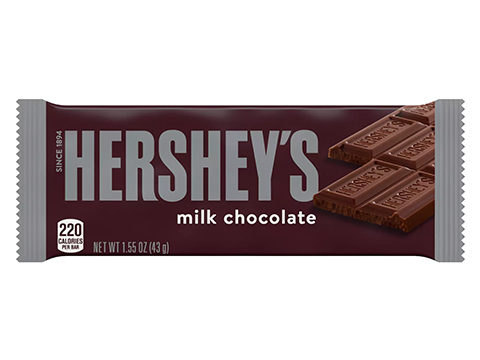 Hershey Milk Chocolate Full Sized Candy Bar