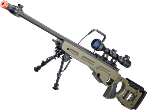 Snow Wolf SV-98 Bolt Action Airsoft Sniper Rifle (Color: Olive Drab)