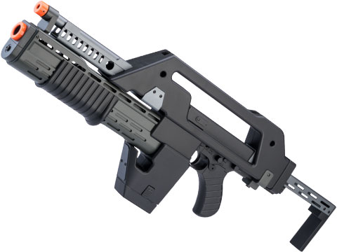 Matrix Limited Edition Custom Alien Pulse Rifle Airsoft AEG (Color: Black)