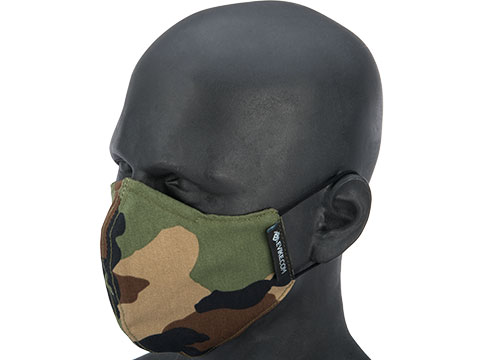 Evike.com Low Profile Lightweight Lower face Mask (Color: Woodland)