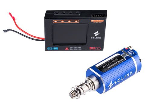 Solink Motor 5th Generation Programmable Brushless Airsoft AEG Motor (Model: 46K RPM / Long / Programming Bundle)