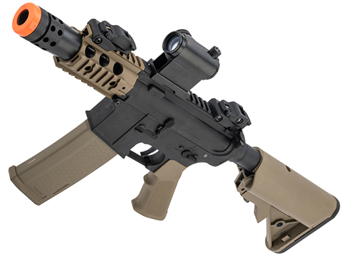 Specna Arms CORE Series M4 AEG (Model: M4 PDW / 2-Tone Black & Tan)