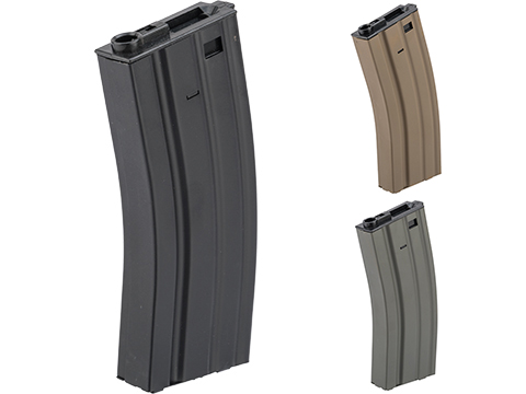 Specna Arms 300rd Hi-Cap Stamped Steel STANAG Style M4 / M16 AEG Magazine (Color: Black)