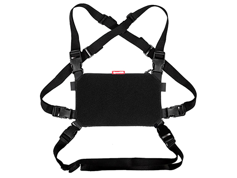 SpeedQB Nucleus Chest Rig (Color: Black / Base Rig Only)