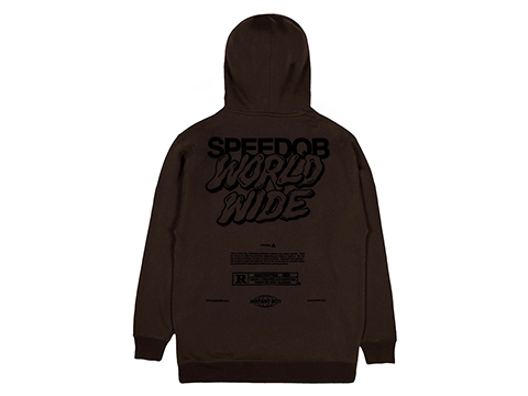SpeedQB Worldwide V2 Hoodie (Color: Brown / Large)