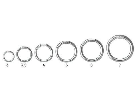 SPRO Power Welded NSB Ring (Size: 3.5 / 12-Pack)