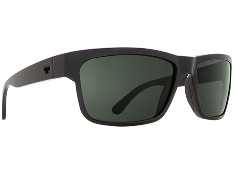 Spy Optic Frazier Sunglasses (Color: Black Frame / HD Plus Gray Green Lens / Polarized)