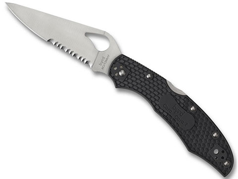 byrd CARA CARA 2 Folding Knife (Model: Serrated Edge / Black FRN)