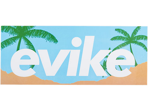 Evike Box Vinyl Decal Box Logo Sticker (Type: Beach Season)