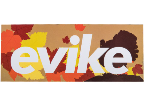 Evike Box Vinyl Decal Box Logo Sticker (Type: American Flag