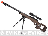 Matrix / WELL VSR10 MB09 Airsoft Bolt Action Sniper Rifle (Color: Real Wood - Package C)