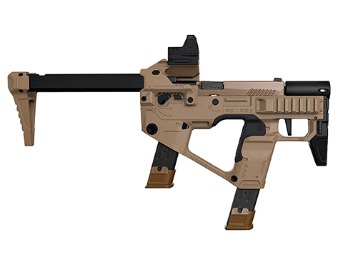 SRU P320 PDW Kit for Gas Blowback Airsoft Pistols (Model: SIG Sauer ProForce / Tan)