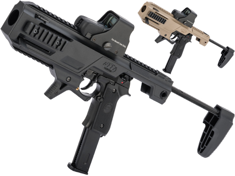 SRU STTI PDW Carbine Kit for M9 Series Gas Blowback Airsoft Pistols 