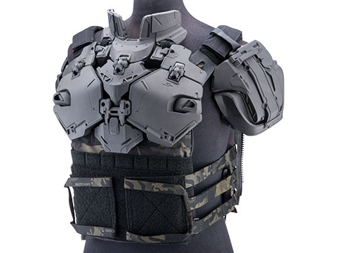 SRU Tactical Armor Kit for JPC Style Vests (Color: Black)