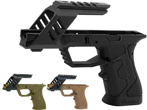 SRU 3D Printed Frame for ISSC M22, SAI BLU, Lonewolf, & Compatible Airsoft Gas Blowback Pistols 