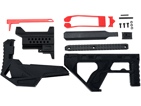 SRU 3D Printed Bullpup Conversion kit for GHK G5  Gas Blowback Rifle (Color: Black)
