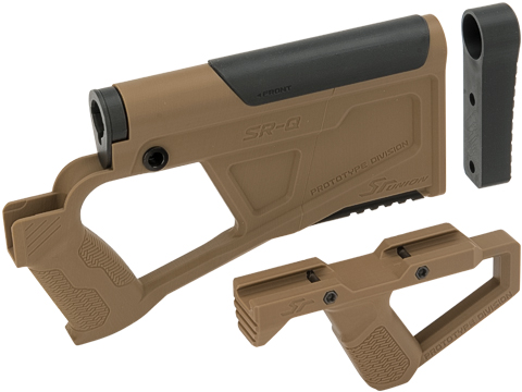 SRU SRQ AR Advanced Kit for TM Spec M4 Airsoft AEG Rifles (Color: Tan)