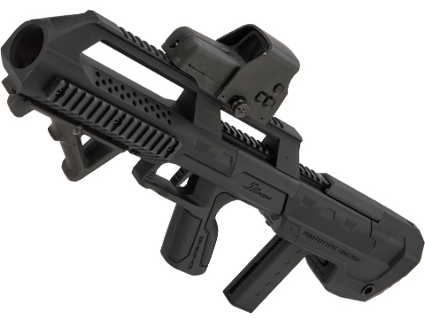 SRU 3D Printed Bullpup Conversion Kit for KJW KC-02 Gas Blowback Rifle (Color: Black)
