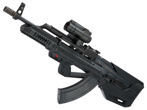 Evike.com Custom WE-Tech AK47 PMC Gas Blowback Airsoft Rifle with SRU AK Bullpup Conversion Kit