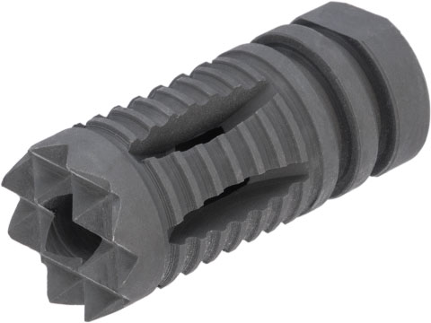 Matrix Steel CQB Attacker Flashhider for Airsoft AEG (Thread: 14mm Positive)