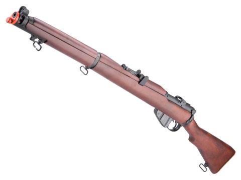 Bone Yard - S&T Lee Enfield No. 1 Mk III Spring Powered Bolt Action Rifle w/ Real Wood Stock (Store Display, Non-Working Or Refurbished Models)