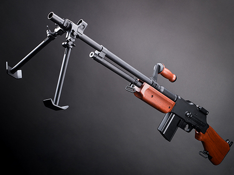 BAR M1918 A2 Full Size Full Metal Airsoft AEG Rifle w/ Steel Bipod by Matrix 