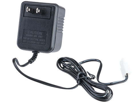 Standard 9.6V DC Wall Charger for Airsoft / RC NiCd & NiMH Batteries (Connector: Small Tamiya)