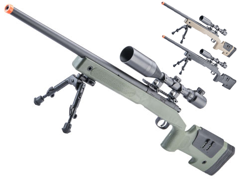 S&T M40A3 Bolt Action Airsoft Sniper Rifle (Color: OD Green)